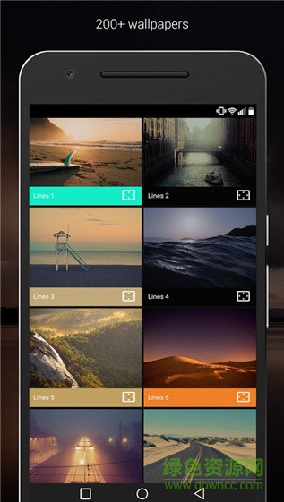 簡(jiǎn)約圖標(biāo)軟件(Lines Dark) v2.8.5 安卓版 1