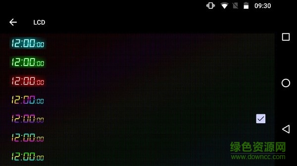 手機(jī)桌面時(shí)鐘顯示軟件 v1.2.3 安卓版 0