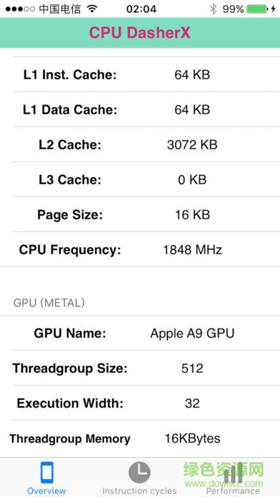 手機頻率測試軟件(CPU-Z) v3.0 安卓版 2