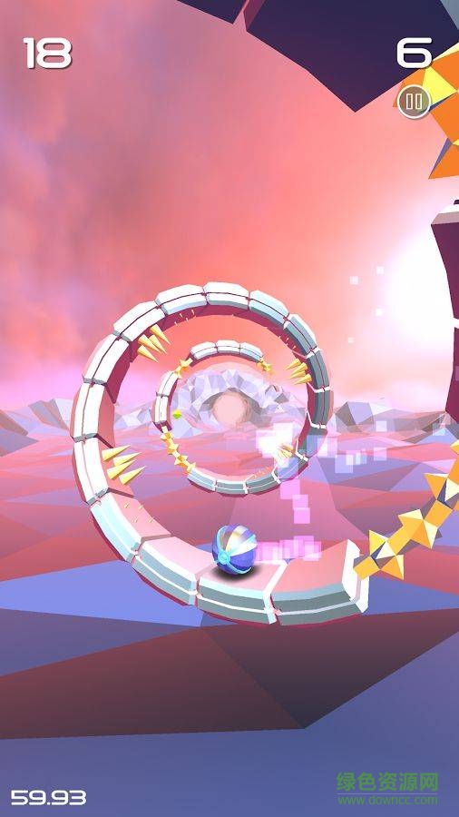 螺旋跑酷手機(jī)版(spiraloid) v1.0 安卓版 1