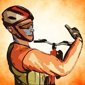 山地車(chē)下坡模擬游戲