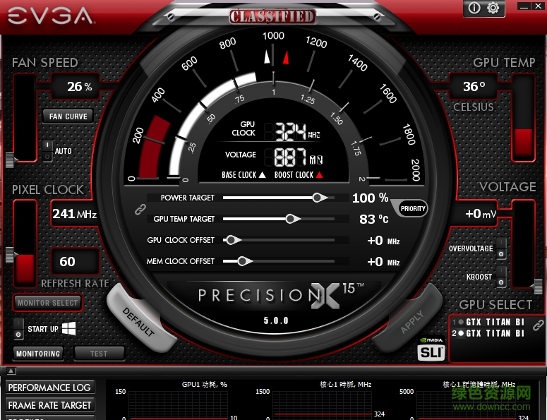 evga precision軟件 evga precision