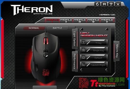 TteSPORTS THERON(闪猎)游戏鼠标驱动 v1.2.1 最新版0