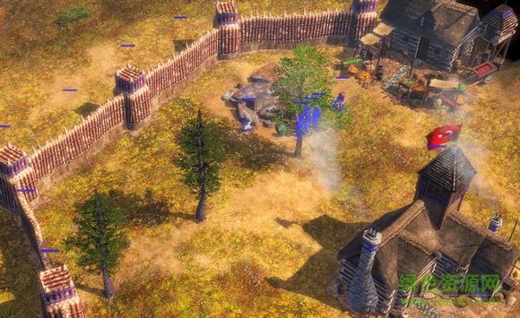 帝國(guó)時(shí)代3防守地圖