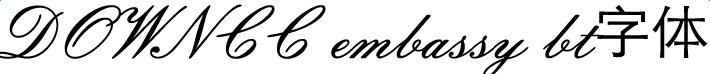 embassybt字體