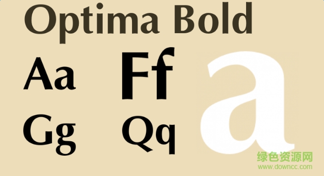 optima bold
