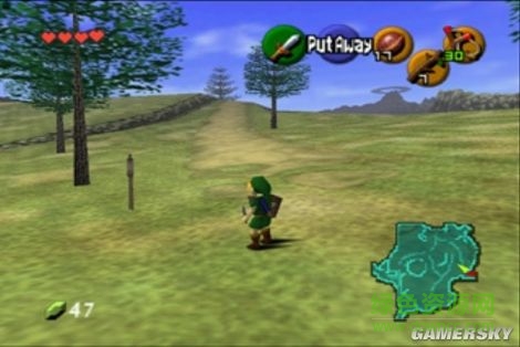 塞爾達傳說時之笛游戲 中文硬盤版 0