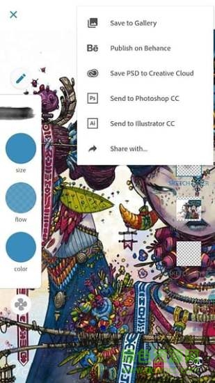 adobe photoshop sketch中文版 v2.2.365 手機版 1