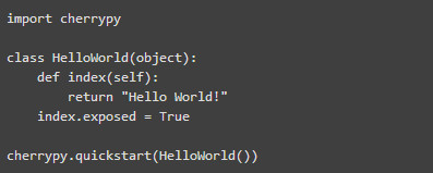 CherryPy