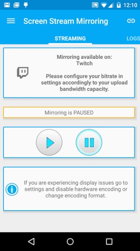 屏幕串流直播(Screen Stream Mirroring) v2.0.6 安卓版 1