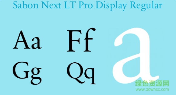 sabon next 字體  0