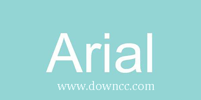 arial字體