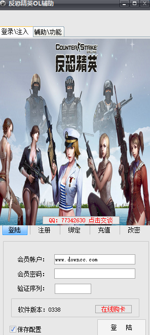 反恐精英ol輔助器 v0339 綠色版 0