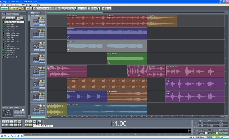 cooledit消除噪音 v2.1 漢化版 0