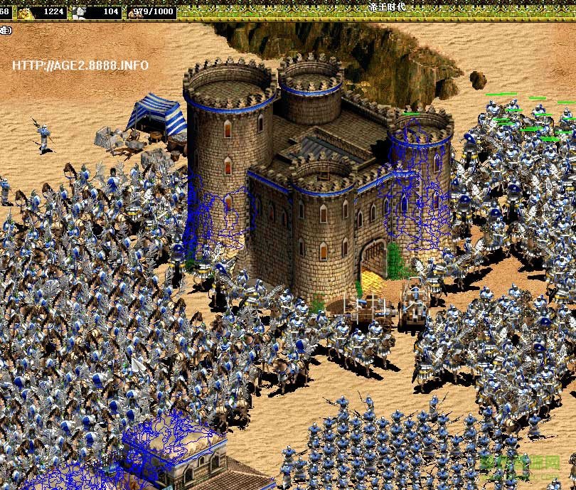 帝國時(shí)代2場景7v1地圖包 共計(jì)120個(gè)不同場景地圖 0