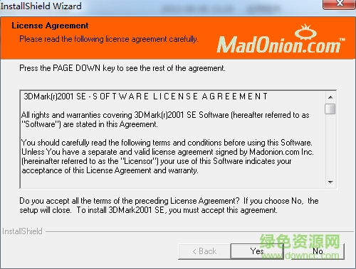3dmark2001 for win7/win10 簡體中文版 0