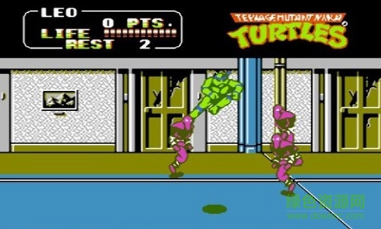 fc忍者神龜2無限命nes  0