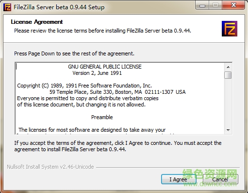 filezilla server 中文版 v0.9.44 漢化版 0