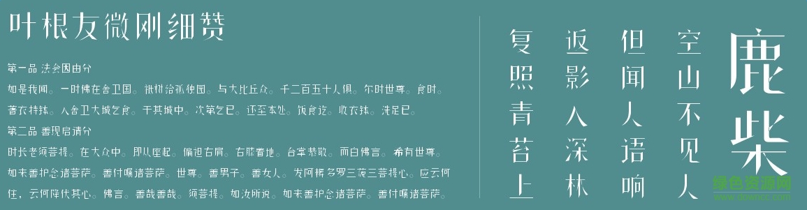 葉根友微剛細贊  0