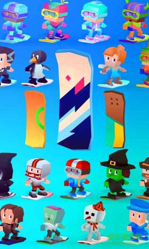 像素滑雪游戲修改版(Snowboarding) v1.0.95 安卓版 3