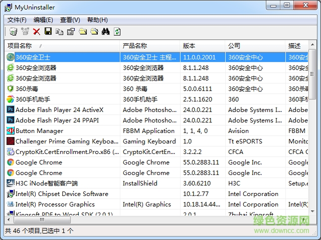myuninstaller免費版