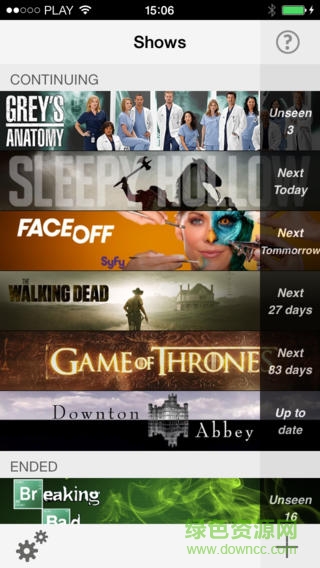 episodes ios版(美劇/英劇追劇軟件)1