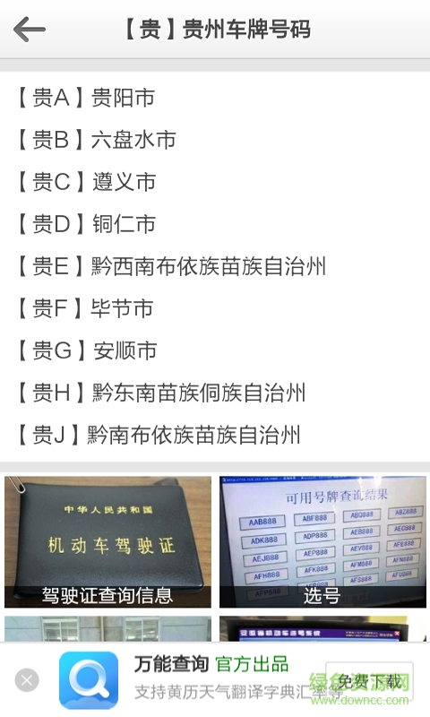 車牌查詢手機(jī)版