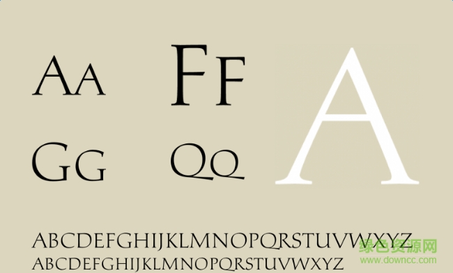 palatino nova titling  0