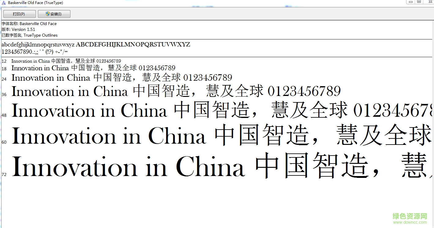 baskerville old face  0