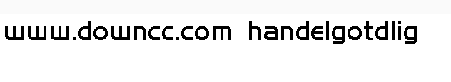handelgotdlig handelgotdlig字体