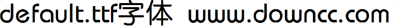 default.ttf default.ttf下載