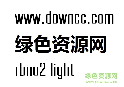 rbno2字體下載