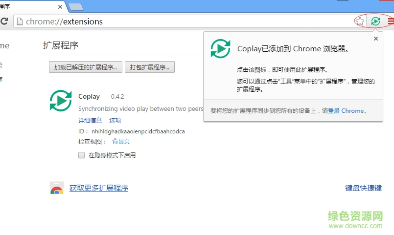 coplay異地同步觀看電影插件