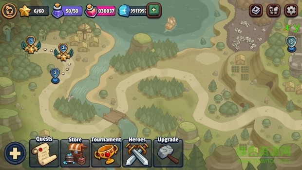 傳奇塔防禁止通行