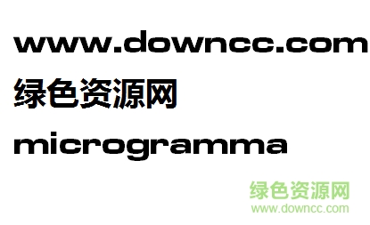 microgramma字體下載
