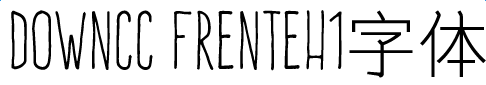 frenteh1字體