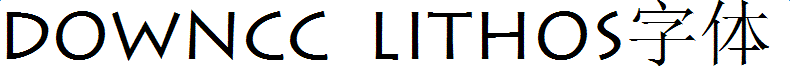 lithos字體