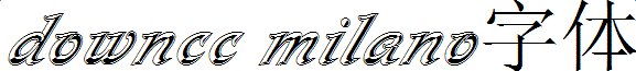 milano字體