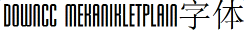 MEKANIKLETPLAIN字體