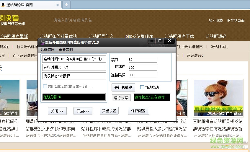 黑帽蜘蛛池软件