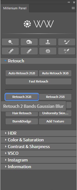 ps面板millenium panel插件  0