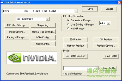 NVIDIA DDS濾鏡插件 v8.52 漢化綠色版 0