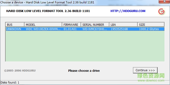 移動硬盤低格軟件 v4.4 中文綠色版 0