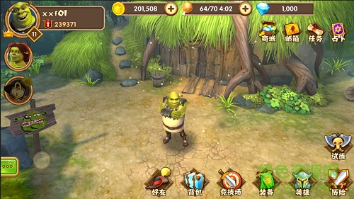 怪物史瑞克王國(guó)內(nèi)購(gòu) v1.0 安卓無(wú)限金幣版 2