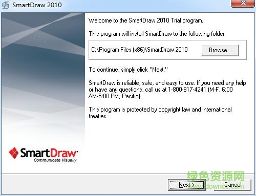 SmartDraw修改 2010(繪圖軟件) 官方特別版 0