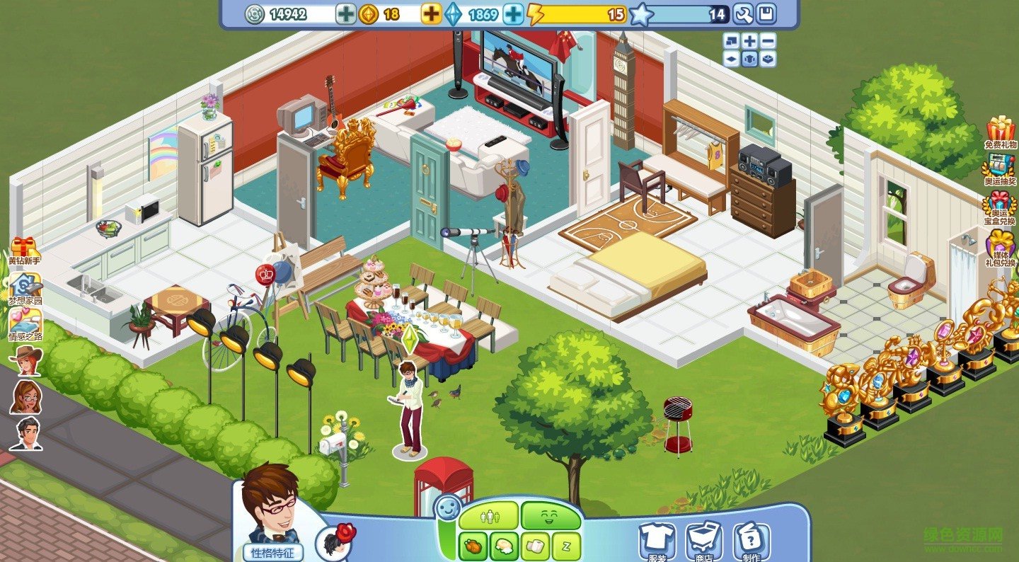 模擬時光修改版 v1.1.3 安卓無限金幣鉆石版 0