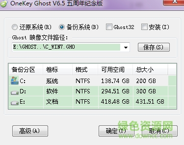 雨林木風onekey ghost紀念版