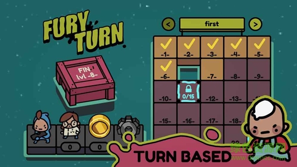 逃離研究所最新版(Fury Turn) v1.3 安卓完整版 0