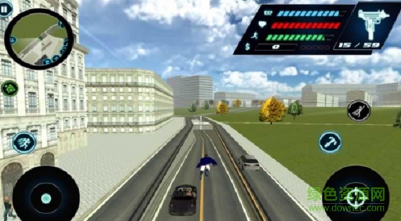 飛翔英雄3d中文版無敵版(SuperHero) v1.1 安卓無限金幣版 0