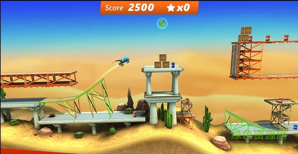 橋梁建造與特技漢化版(BC Stunts FREE) v1.02.7 安卓版 0
